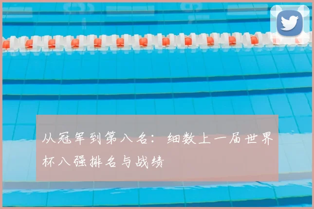 从冠军到第八名：细数上一届世界杯八强排名与战绩